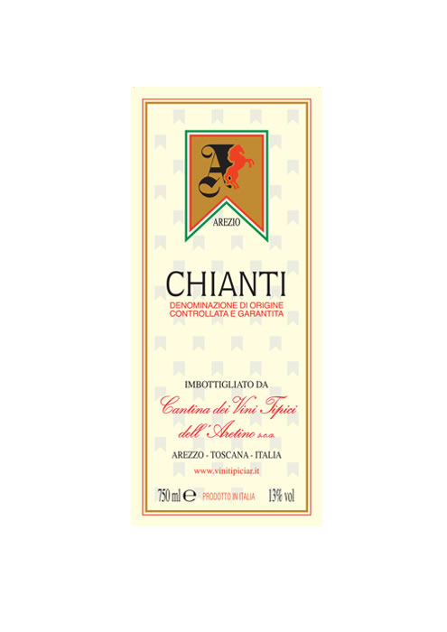Chianti Arezio DOCG Etichetta | Vino Toscana