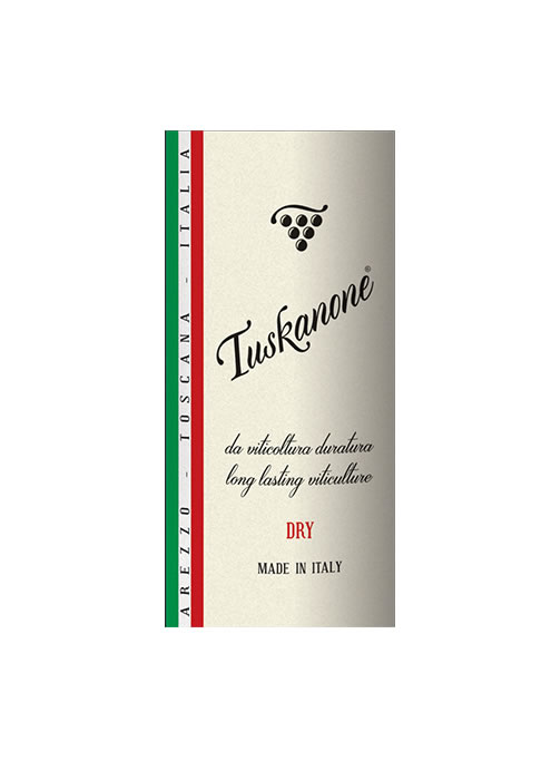 Tuskanone Rosso Toscana DOCG Label | Tuscan wine