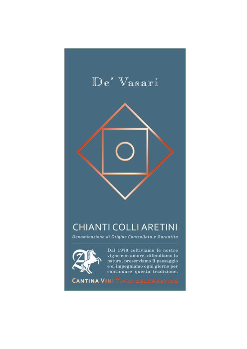 Chianti Colli Aretini DOCG Label | Tuscan wine