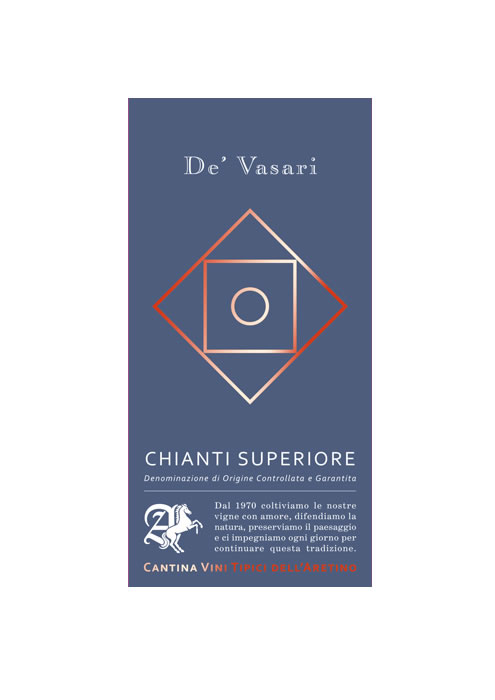 Chianti Superiore DOCG Label | Tuscan wine