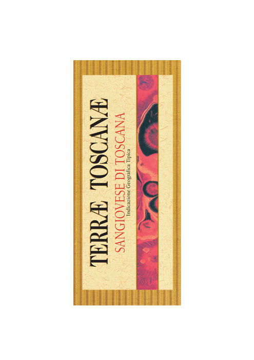 Toscana Sangiovese IGT Label | Tuscan wine