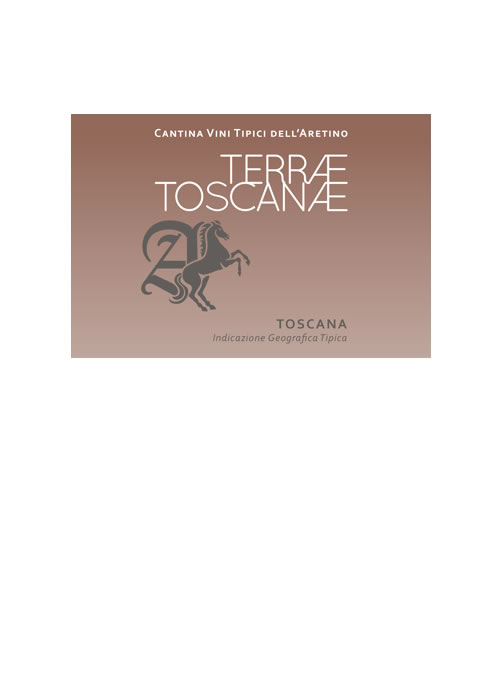 Toscana Rosso IGT Label | Tuscan wine