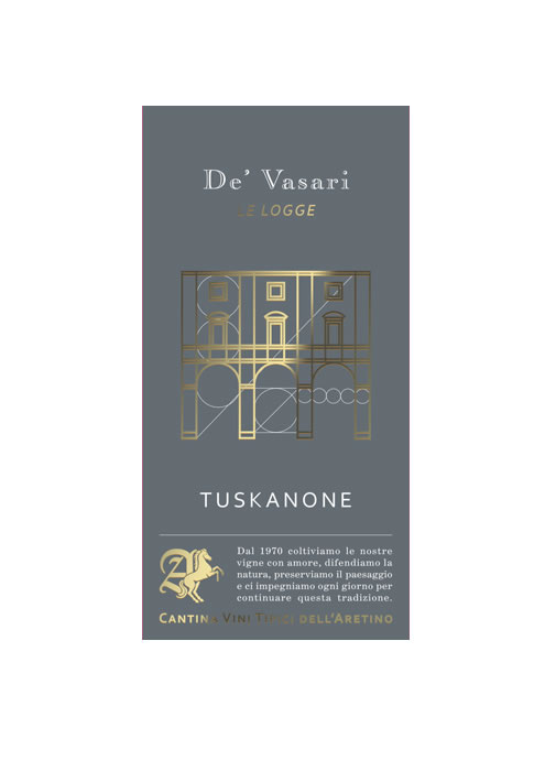 Tuskanone Rosso Toscano IGT Etichetta | Vino Toscana