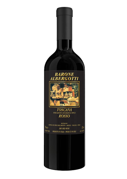 Toscana Rosso Barone Albergotti IGT Bottle | Tuscan wine